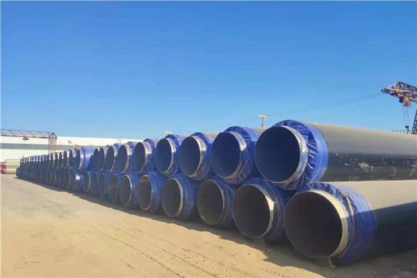 供暖用保温钢管直埋式高温蒸汽用预制保温管道