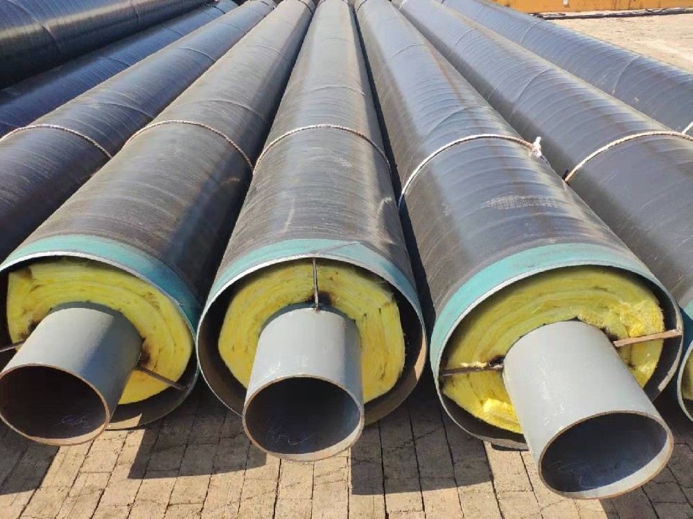 预制直埋钢套钢蒸汽保温管